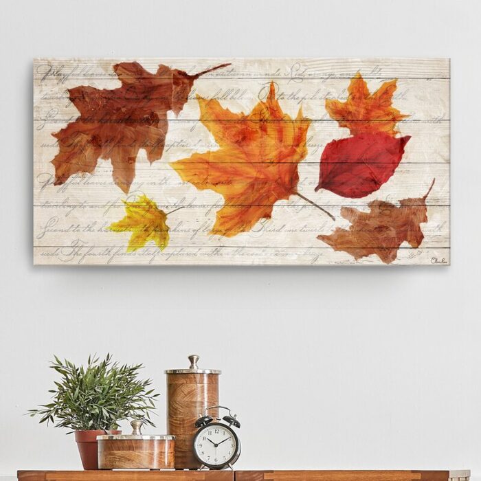 ” Fall Leaves ” by Olivia Rose - Chic Decora