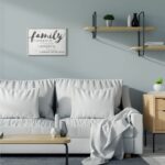 ” Family Crazy Loud Love Inspirational Word Design “ - Chic Decora