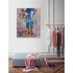 ” Fancy Florals ” by Donna J. West - Chic Decora