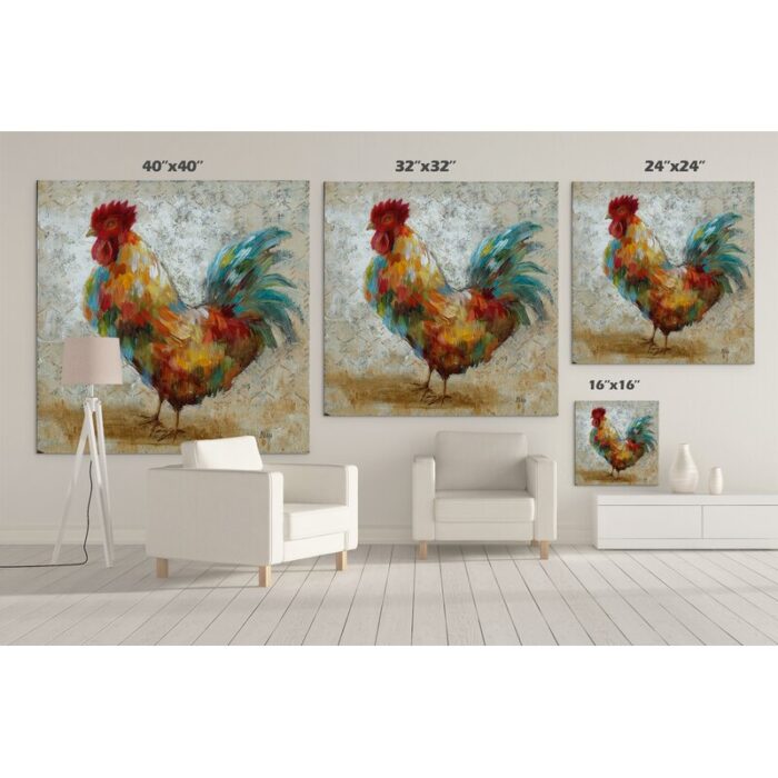 ” Fancy Rooster II “ - Chic Decora