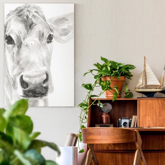 ” Farm Faces I ” Painting Print - Chic Decora