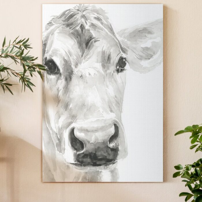 ” Farm Faces I ” Painting Print - Chic Decora