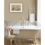 “Farmhouse Bath II” Framed Wall Art for Living Room, Bedroom Wall Decoration by Pam Britton - Chic Decora