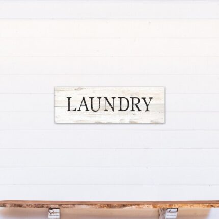 ” Farmhouse Laundry Sign “ - Chic Decora