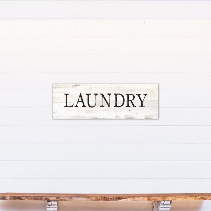 ” Farmhouse Laundry Sign “ - Chic Decora