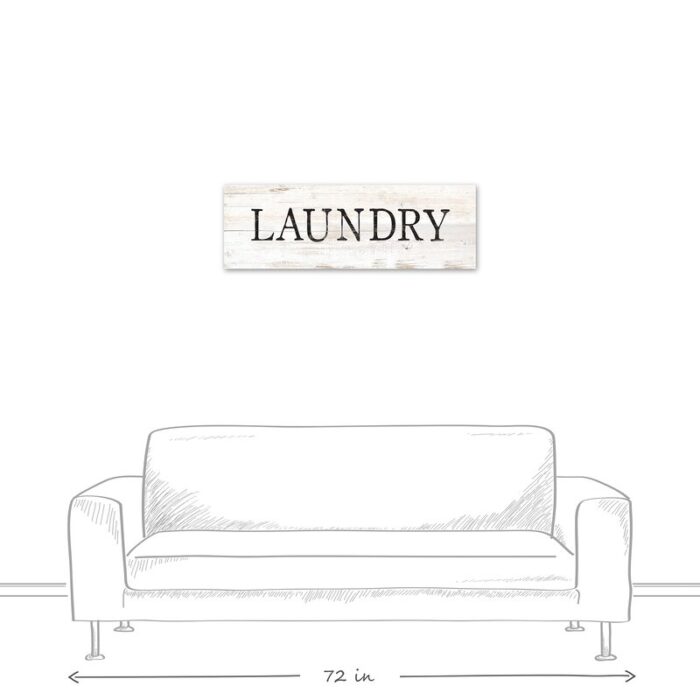 ” Farmhouse Laundry Sign “ - Chic Decora