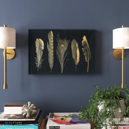 ” Abstract Stood Still And Wondered Gold, Modern & Contemporary Gold ” by Oliver Gal - Chic Decora