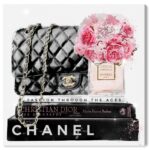 ” Fashion And Glam Elegant Essentials Paris, Glam Black “ - Chic Decora