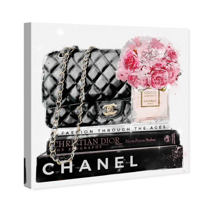 ” Fashion And Glam Elegant Essentials Paris, Glam Black “ - Chic Decora