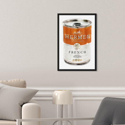 ” Fashion And Glam French Luxe Soup Soup Can “ - Chic Decora