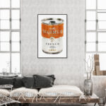 ” Fashion And Glam French Luxe Soup Soup Can “ - Chic Decora