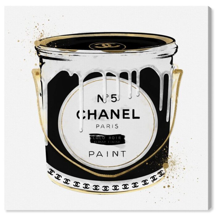 ” Fashion Paint Noir Can “ - Chic Decora