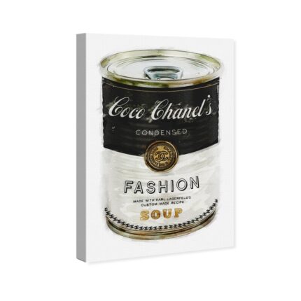 ” Fashion Soup Can “ - Chic Decora