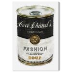 ” Fashion Soup Can “ - Chic Decora