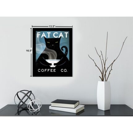 ” Fat Cat Coffee Company ” by Ryan Fowler - Chic Decora