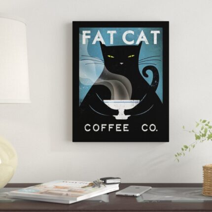 ” Fat Cat Coffee Company ” by Ryan Fowler - Chic Decora