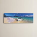 ” Fishing Boat Moored On The Beach, Palawan, Philippines ” by Panoramic Images - Chic Decora