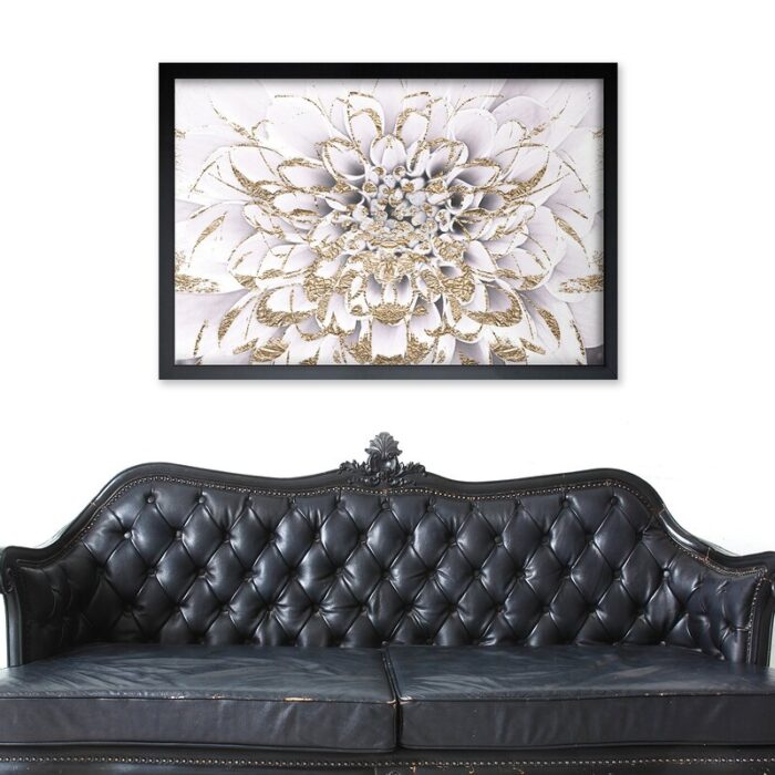 ” Floral And Botanical Floralia Blanc, Modern & Contemporary White ” by Oliver Gal - Chic Decora