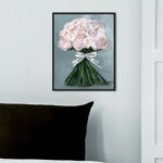 ” Floral And Botanical The Perfect Bouquet, Glam Pink ” by Oliver Gal - Chic Decora