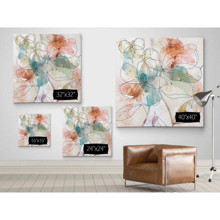 ” Floral Flow II “ - Chic Decora