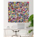 ” Flower Couture ” by Eli Halpin Painting Print - Chic Decora