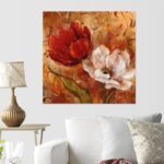 ” Flower Duet II ” by Carol Robinson - Chic Decora