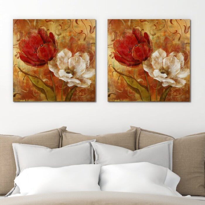 ” Flower Duet II ” by Carol Robinson - Chic Decora