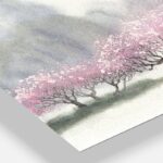 ” Flowering Trees At Spring “ - Chic Decora