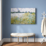 ” Flowers On The Banks ” by Claude Monet - Chic Decora