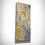 ” Forsythia Garden II ” Painting Print - Chic Decora