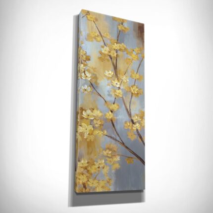 ” Forsythia Garden II ” Painting Print - Chic Decora