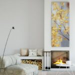 ” Forsythia Garden II ” Painting Print - Chic Decora