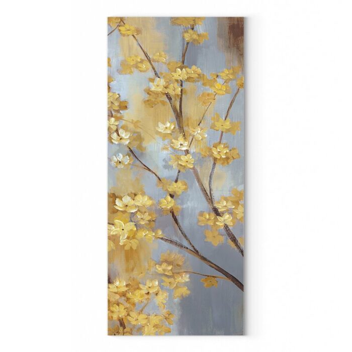 ” Forsythia Garden II ” Painting Print - Chic Decora