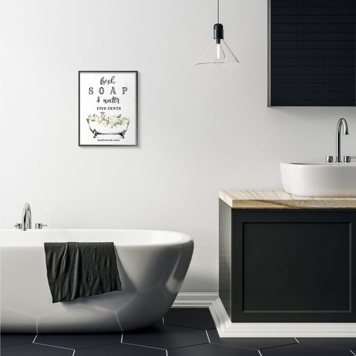 ” Fresh Soap And Water Bath Tub Bathroom Design “ - Chic Decora