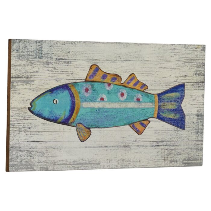 ” Funky Fish 2 ” by Suzanne Nicoll - Chic Decora