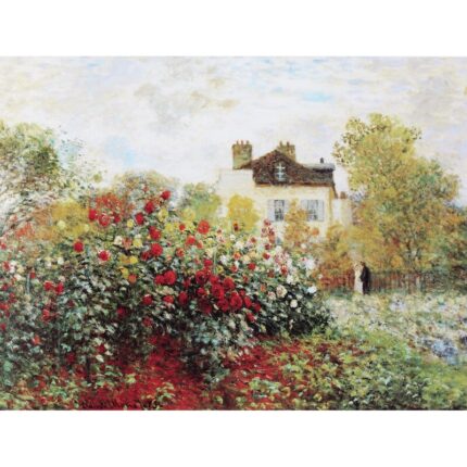 ” Garden ” by Claude Monet - Chic Decora