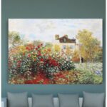 ” Garden ” by Claude Monet - Chic Decora