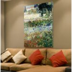 ” Garden In Bloom ” by Vincent Van Gogh - Chic Decora