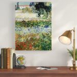 ” Garden In Bloom ” by Vincent Van Gogh - Chic Decora