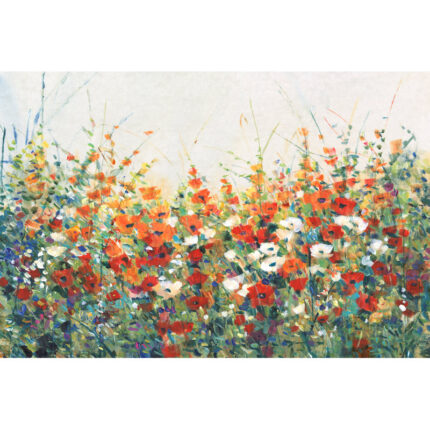 ” Garden In Bloom I ” by Timothy O’ Toole Painting Print - Chic Decora