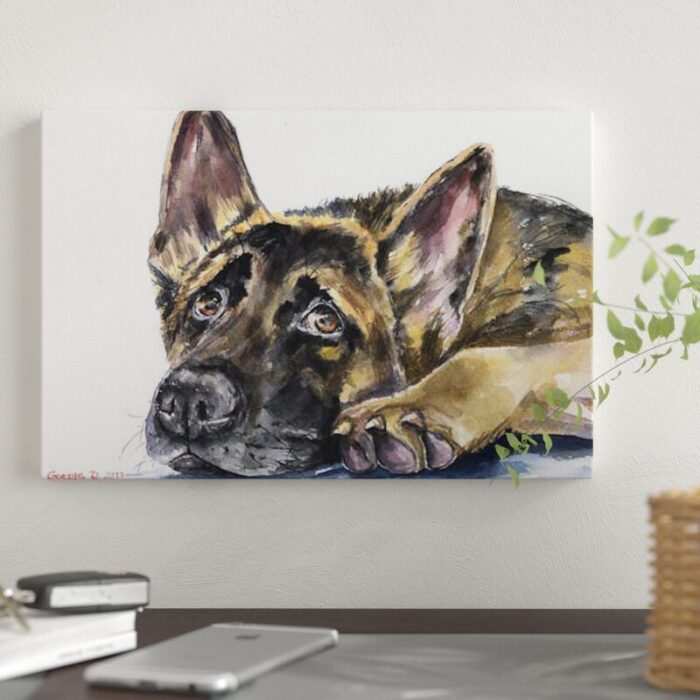 ” German Shepherd ” by George Dyachenko - Chic Decora