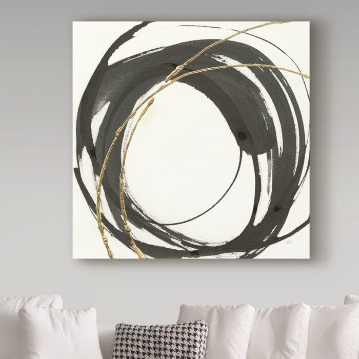 ” Gilded Enso IV ” by Chris Paschke - Chic Decora