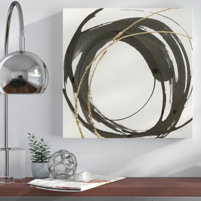 ” Gilded Enso IV ” by Chris Paschke - Chic Decora