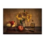 ” Girasoles En La Cocina ” by Juan Luis Duran - Chic Decora