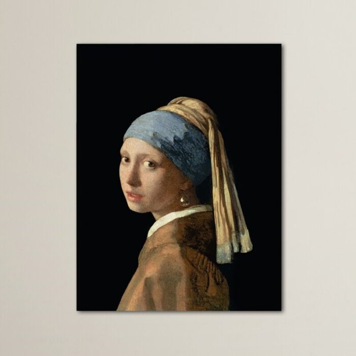 ” Girl With A Pearl Earring ” by Johannes Vermeer - Chic Decora