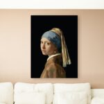 ” Girl With A Pearl Earring ” by Johannes Vermeer - Chic Decora