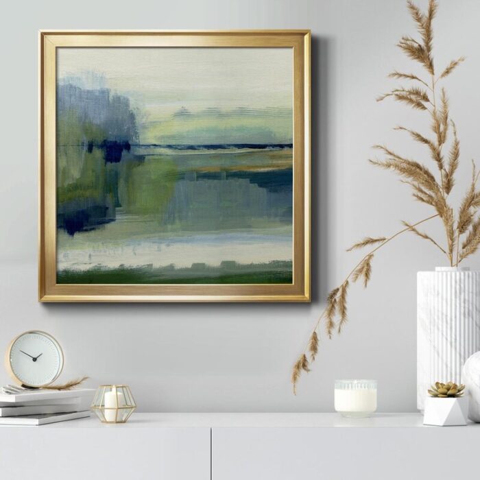 ” Glistening Meadow Detail I ” Painting Print - Chic Decora