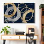 ” Gold And Silver Atmosphere II “ - Chic Decora