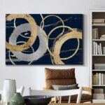 ” Gold And Silver Atmosphere II “ - Chic Decora