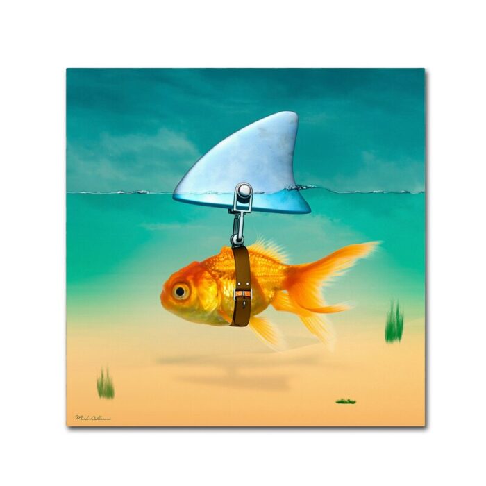 ” Gold Fish ” by Mark Ashkenazi - Chic Decora